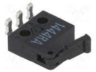 Microswitch SNAP ACTION; 0.5A/30VDC; SPDT; ON-(ON); Pos: 2; D2MQ OMRON Electronic Components