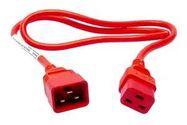 POWER CORD, IEC C19-IEC C20, 1M, 16A
