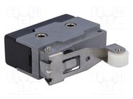 Microswitch SNAP ACTION; 10A/250VAC; with lever (with roller) 