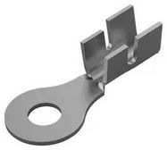 RING TONGUE TERMINAL, CRIMP, #10, 10 AWG
