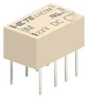 SIGNAL RELAY, DPDT, 24VDC, 2A, THT