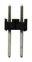 CONN, HEADER, 2POS, 1ROW, 2.54MM