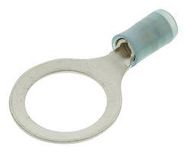 TERMINAL, RING TONGUE, 1/2", BLU, 14AWG