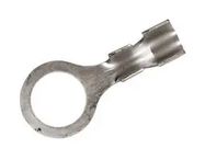 RING TERMINAL, 14AWG, 8.4MM, UNINSULATED