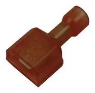 MALE DISCONNECT, 4.75MM, 22-18AWG, RED