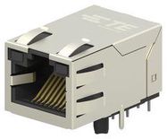 RJ45 CONNECTOR, R/A JACK, 1PORT, TH