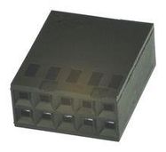 CONNECTOR HOUSING, RCPT, 10POS, 2.54MM