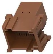 AUTOMOTIVE HOUSING, PLUG, 9POS, BROWN