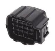 AUTOMOTIVE HOUSING, PLUG, 16POS, BLACK