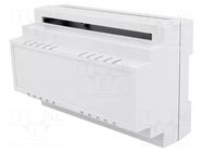 Enclosure: for DIN rail mounting; Y: 88mm; X: 138mm; Z: 62mm; ABS KRADEX