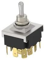 TOGGLE SWITCH, 4PDT, 20A, 250VAC, PANEL
