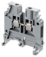 TERMINAL BLOCK, DIN RAIL, 2WAY, 10AWG