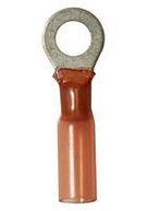 TERMINAL, RING TONGUE, #10, 18AWG, RED