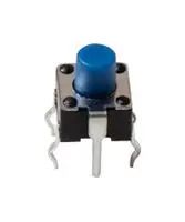 TACTILE SWITCH, 0.05A, 24VDC, 160GF, THT