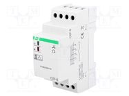 Module: voltage monitoring relay; for DIN rail mounting; CKF F&F