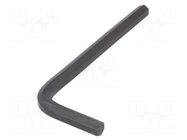 Wrench; hex key; HEX 6mm; Overall len: 90mm; Chrom-vanadium steel C.K