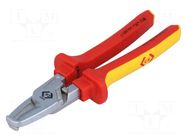 Pliers; cutting,insulated; 210mm; 1kVAC; 1.5kVDC C.K