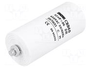 Capacitor: polypropylene; motors, run; 50uF; 450V; Ø50x106mm; ±5% SR PASSIVES