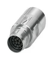 CIRCULAR CONN, RCPT, 17POS, CRIMP