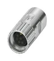 CIRCULAR CONN, PLUG, 5+PE, CRIMP