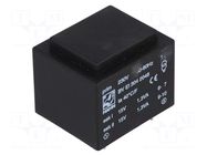 Transformer: encapsulated; 2.6VA; 230VAC; 15V; 15V; 87mA; 87mA; PCB HAHN