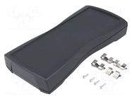 Enclosure: for remote controller; BOS-Streamline; IP40; X: 98mm BOPLA