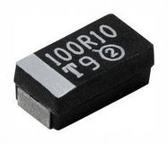 CAP, 100UF, 10V, TANT, CASE D