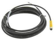 SENSOR CORD, M8 3P RCPT-FREE END, 4M