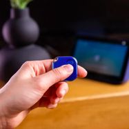 "Bluetooth" Кнопка активации сцены Shelly Blu Button 1 синий сп.