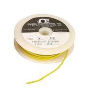 SLEEVING, BRAIDED, 7.62M, YELLOW