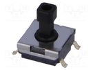 Microswitch TACT; SPST-NO; Pos: 2; 0.05A/24VDC; SMT; none; 0.98N OMRON Electronic Components