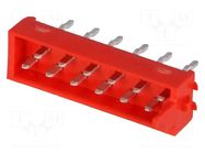 Connector: Micro-MaTch; socket; male; PIN: 12; 1.5A; straight; THT TE Connectivity