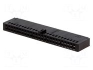 Connector: wire-board; plug; female; PIN: 50; AMPMODU MOD IV; 2x25 TE Connectivity