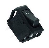 ROCKER SWITCH, SPST, 16A, 250VAC, PANEL