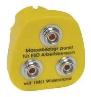 EARTH BONDING POINT, 3X 10MM STUD/GERMAN