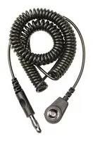 GROUND CORD, BLACK, 3M, SOCKET/PLUG