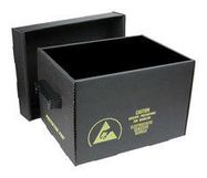 ANTISTATIC BOX, 12.86" X 8.36" X 7.5"