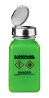 DISPENSER, PUMP BOTTLE, GREEN, 6 OZ