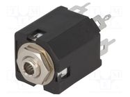 Socket; Jack 3,5mm; female; stereo,with double switch; ways: 3 AMPHENOL