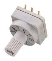 ROTARY CODED SWITCH, 10POS, 0.15A, 24VDC