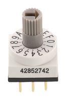 ROTARY CODED SWITCH, 16POS, 0.15A, 24VDC