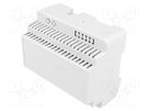 Enclosure: for DIN rail mounting; Y: 91mm; X: 105mm; Z: 60mm; ABS MASZCZYK