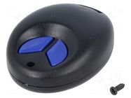 Enclosure: for remote controller; X: 39mm; Y: 51mm; Z: 15mm; ABS MASZCZYK