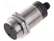 Sensor: photoelectric; Range: 0÷1m; PNP; DARK-ON,LIGHT-ON; metal LANBAO