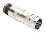 CIRCULAR CONN, RCPT, 7POS, CABLE