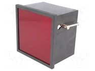 Enclosure: panel; X: 96mm; Y: 96mm; Z: 70mm; ABS; black; DINS SUPERTRONIC