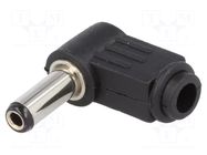 Connector: DC supply; plug; female; angled 90°; for cable; 5.5mm CHANGZHOU DAHUA IMP AND EXP (GROUP) CO