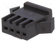 Connector: wire-wire; plug; female; PIN: 4; NPP; for cable; 2.5mm NINIGI
