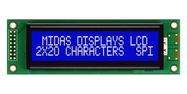 LCD MODULE, 20 X 2, COB, 5.55MM, BSTN