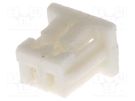 Plug; wire-board; female; 1.25mm; PIN: 2; w/o contacts; for cable JOINT TECH